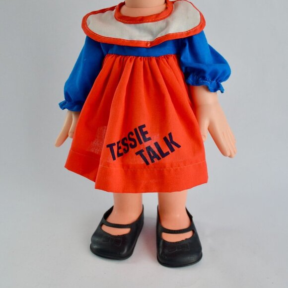 Horsman Inc. Tessie Talks Doll Ventriloquist 18" Original Clothing - Picture 4 of 12